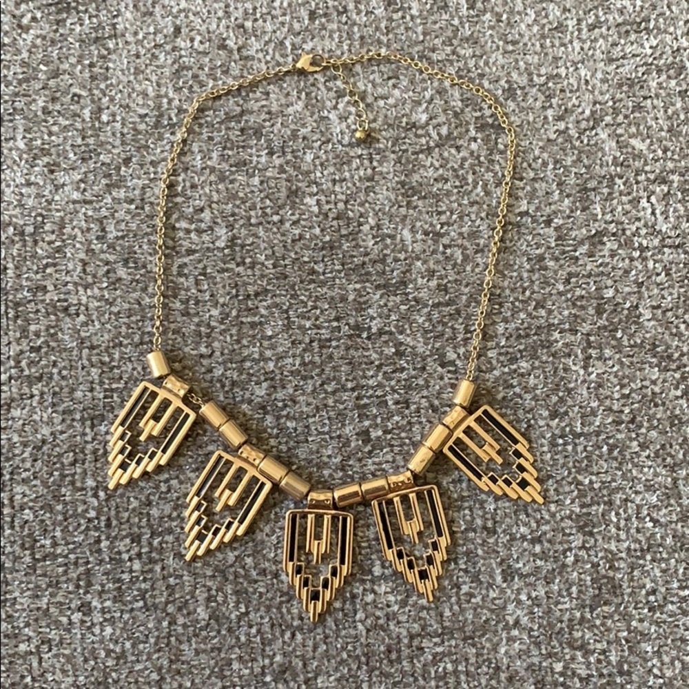 Gold statement necklaces